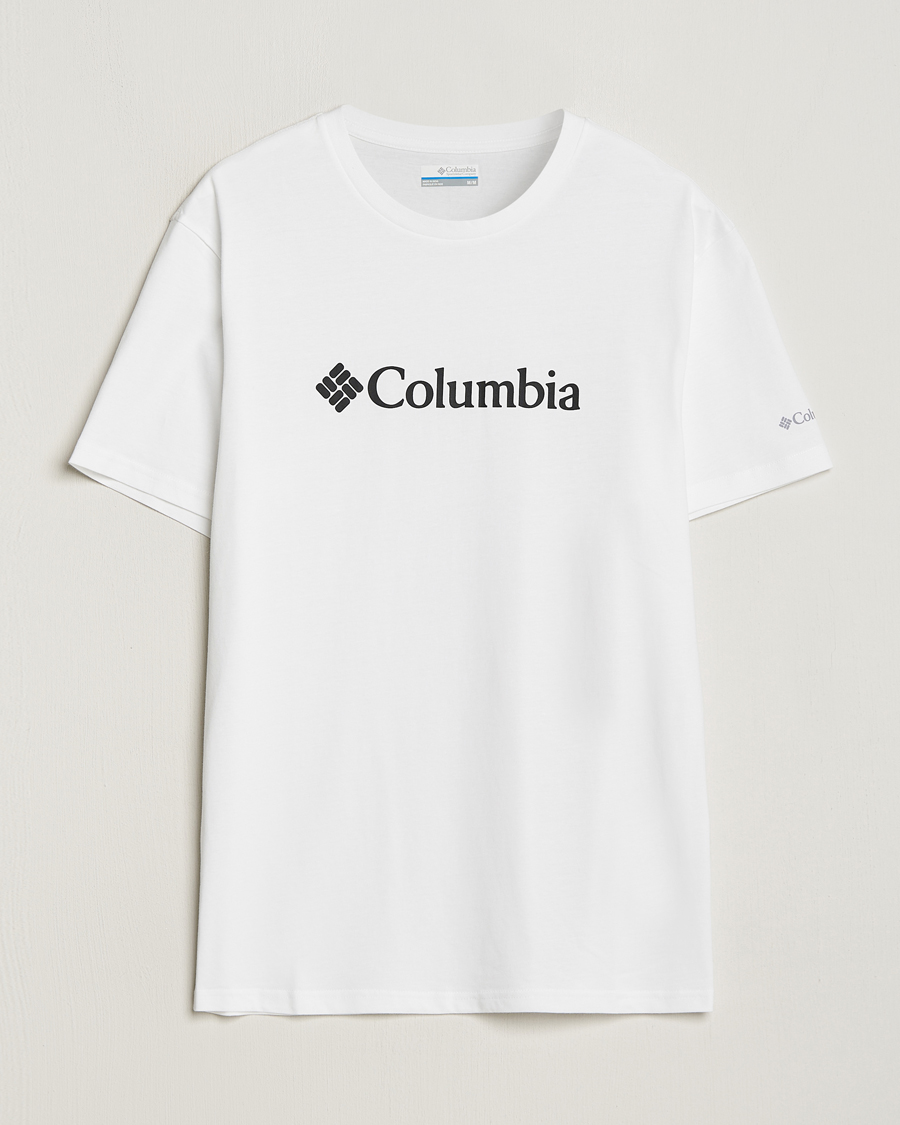 Homme | T-shirts | Columbia | Organic Cotton Basic Logo T-Shirt White