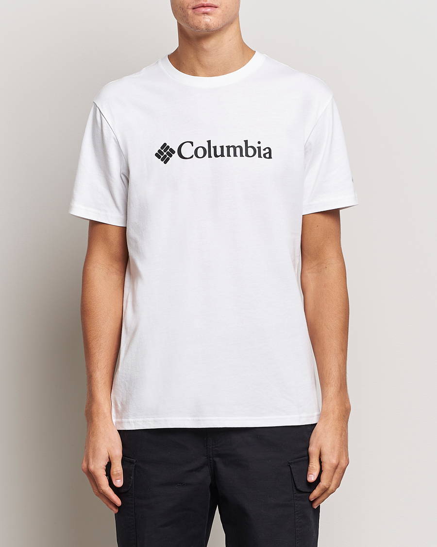 Homme | T-shirts | Columbia | Organic Cotton Basic Logo T-Shirt White