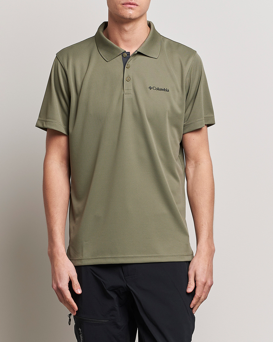 Homme | Polos | Columbia | Utilizer Function Polo Stone Green
