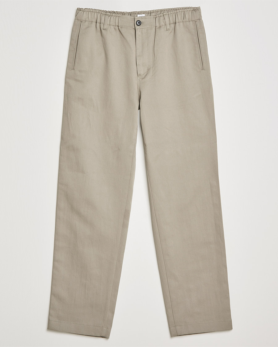 Homme | Pantalons | Filippa K | Odin Linen Trouser Light Taupe