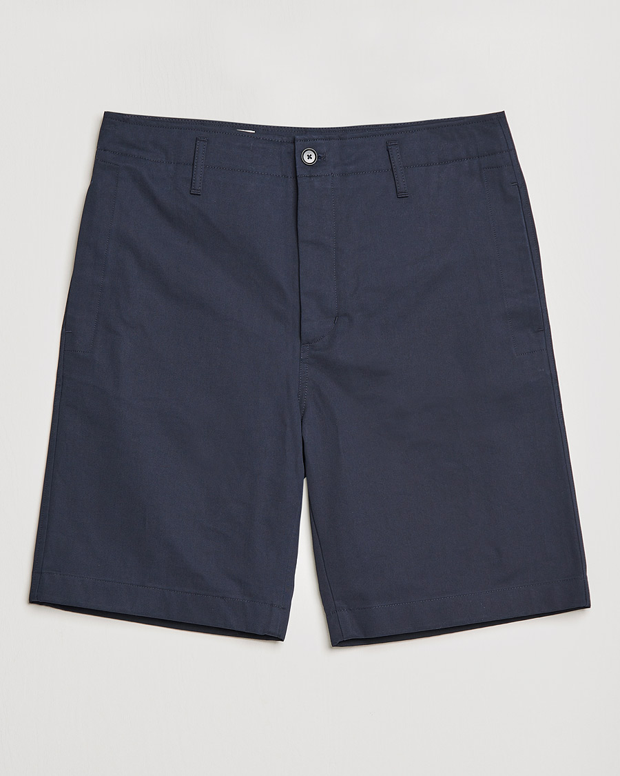Homme | Shorts | Filippa K | Flynn Cotton Shorts Navy