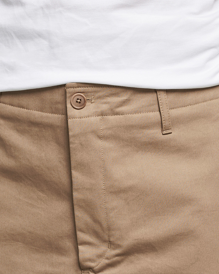 Homme | Shorts | Filippa K | Flynn Cotton Shorts Dark Khaki