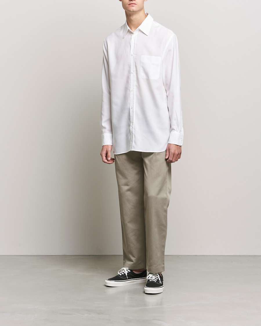 Homme | Chemises | Filippa K | Noel Tencel Shirt White