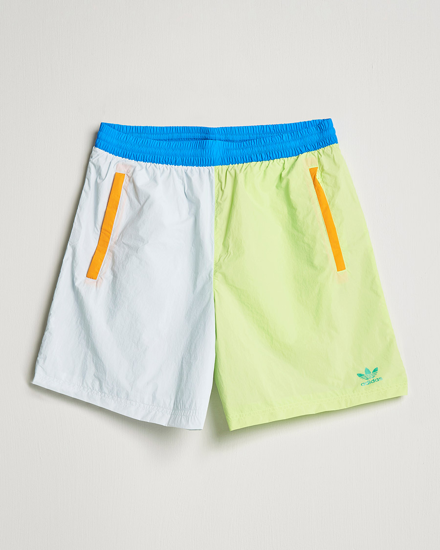 Homme | Shorts | adidas Originals | Blocked Woven Shorts Blue/Yellow