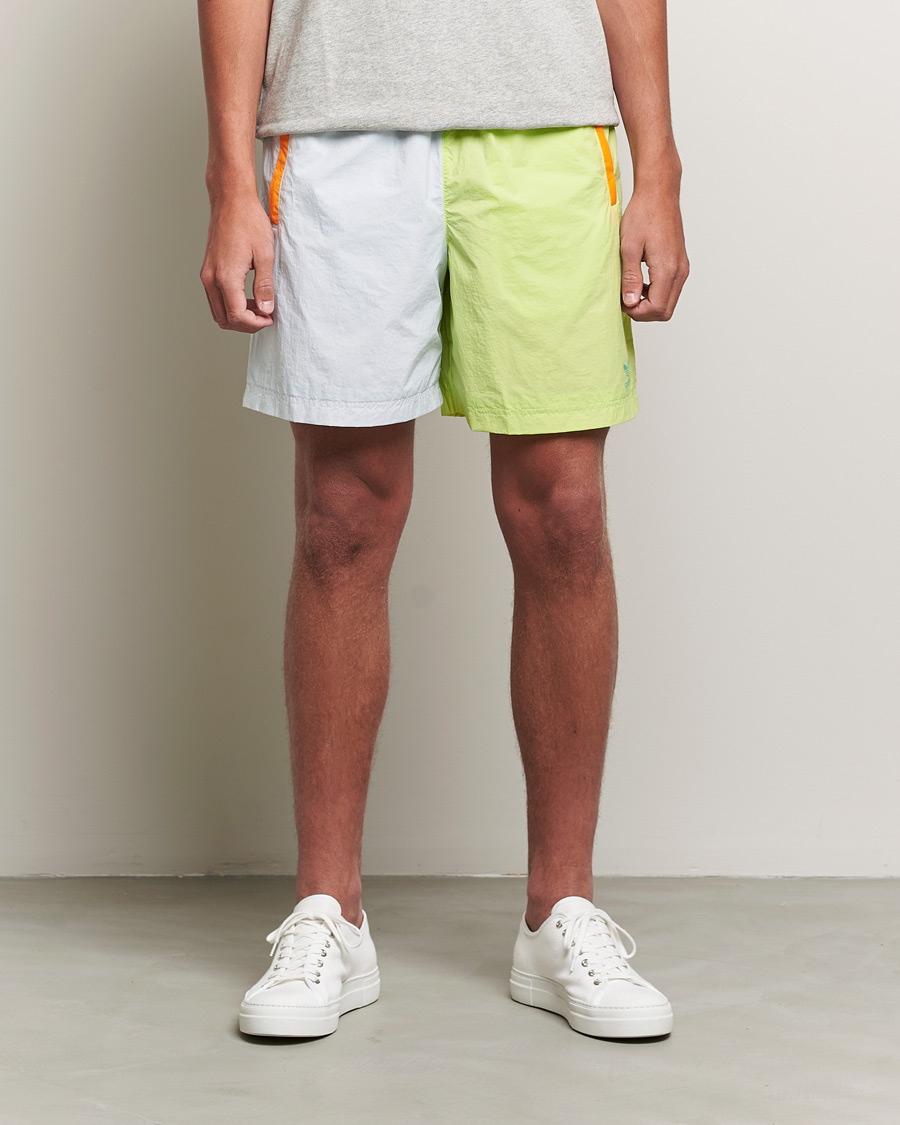 Homme | Shorts | adidas Originals | Blocked Woven Shorts Blue/Yellow