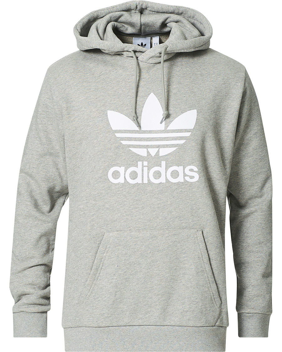 Homme | Pulls Et Tricots | adidas Originals | Trefoil Hoodie Grey Melange