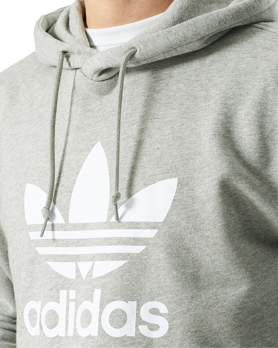 Homme | Pulls Et Tricots | adidas Originals | Trefoil Hoodie Grey Melange