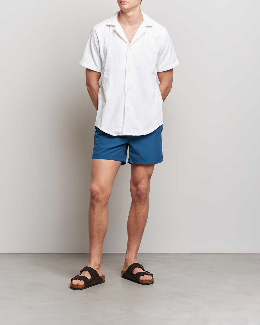 Homme | Ripa Ripa Plain Swimshorts Petrol Blue | Ripa Ripa | Plain Swimshorts Petrol Blue