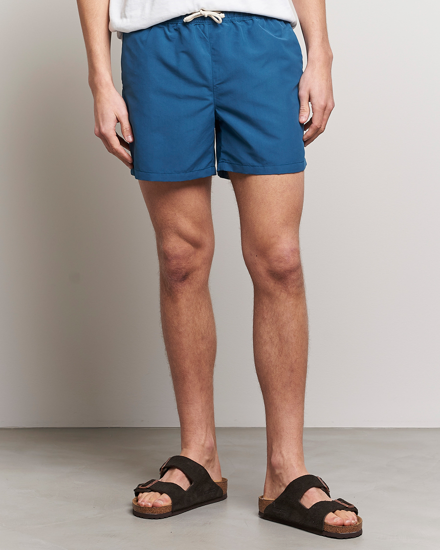 Homme | Maillots De Bain | Ripa Ripa | Plain Swimshorts Petrol Blue