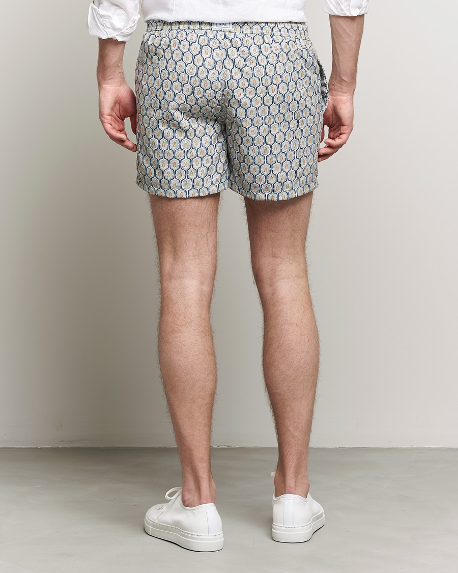 Homme | Ripa Ripa Leaf Printed Swimshorts Light Green | Ripa Ripa | Leaf Printed Swimshorts Light Green