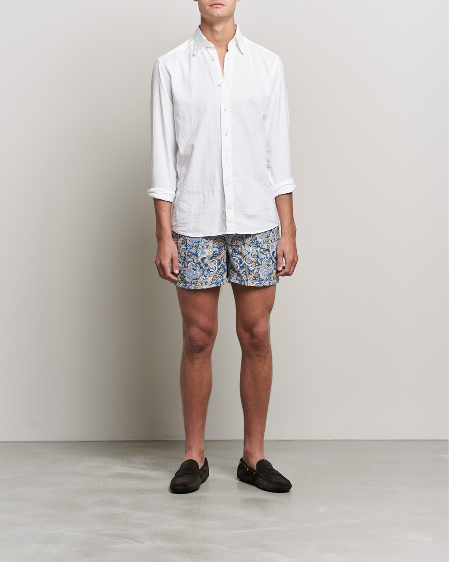 Homme | Maillots De Bain | Ripa Ripa | Printed Swimshorts Blue/Light Blue