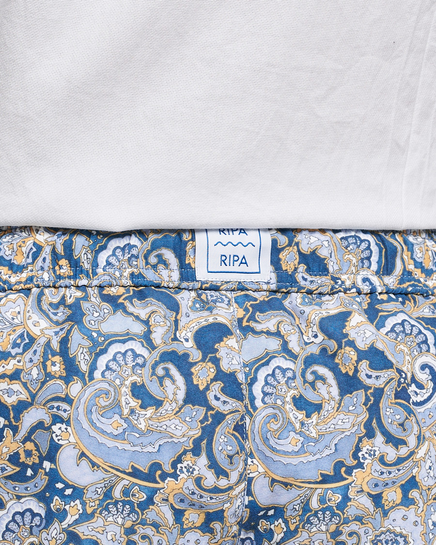 Homme | Maillots De Bain | Ripa Ripa | Printed Swimshorts Blue/Light Blue