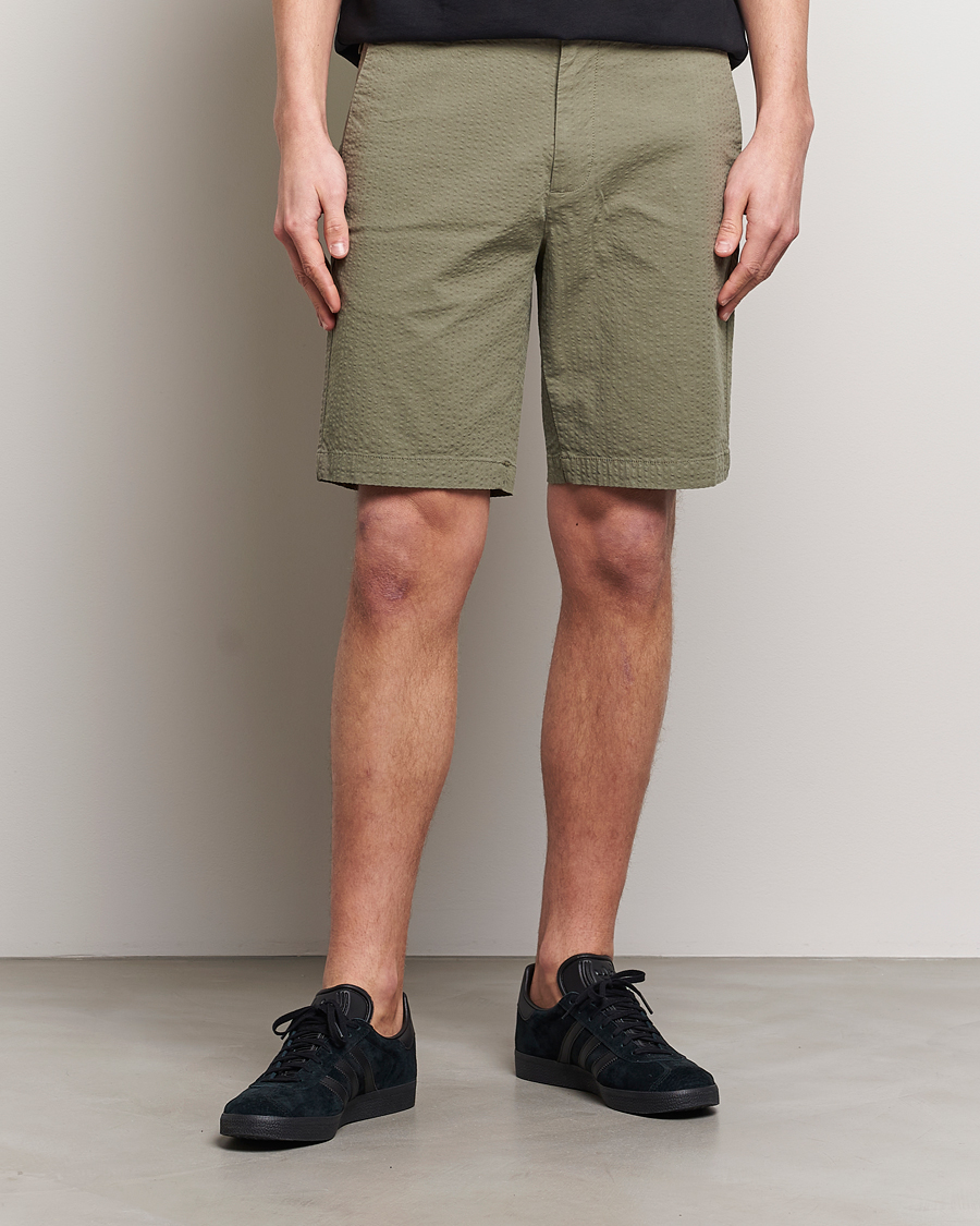 Homme |  | Dockers | Cotton Stretch Seersucker Chino Shorts Camo
