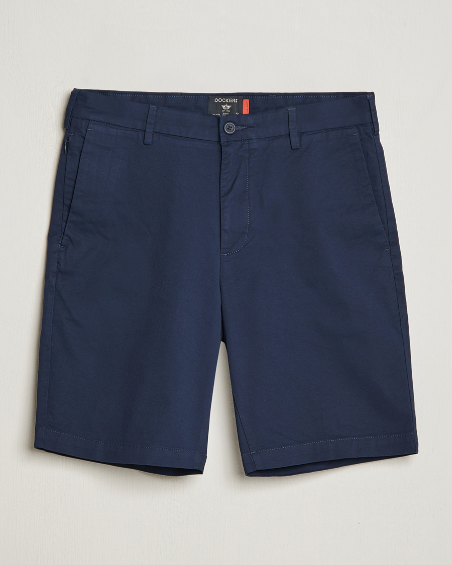 Homme | Shorts | Dockers | Cotton Stretch Twill Chino Shorts Navy Blazer