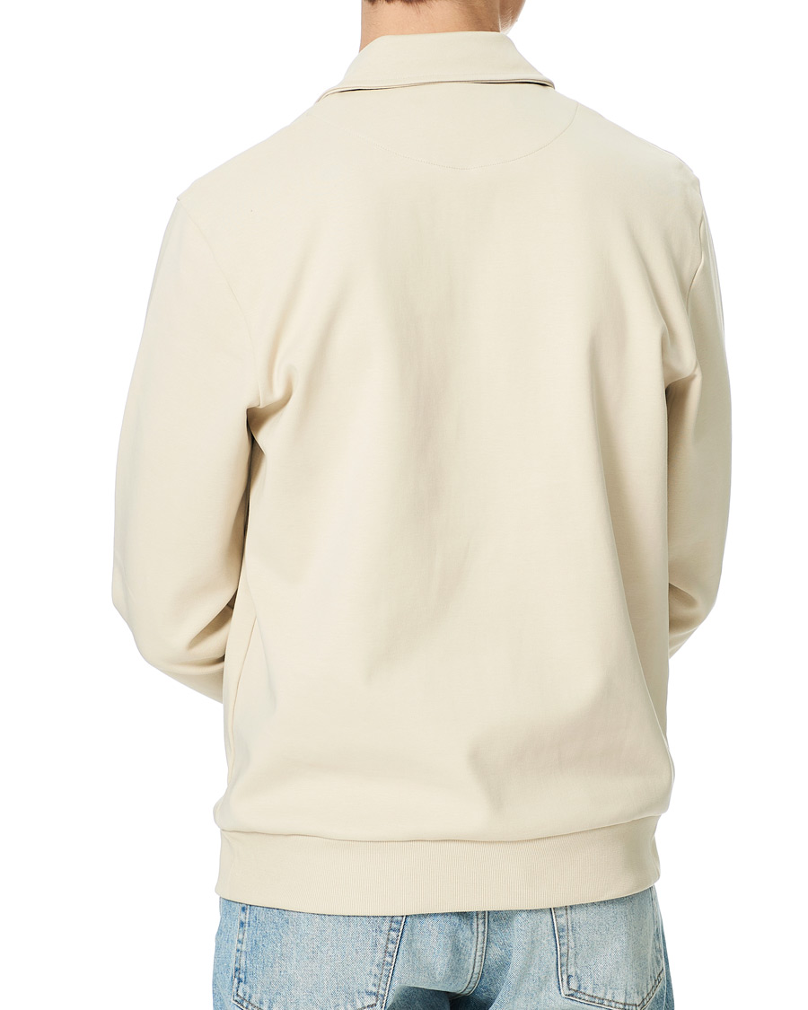 Homme | Pulls Et Tricots | A Day's March | Cabot Half-Zip Polo Sweater Sand