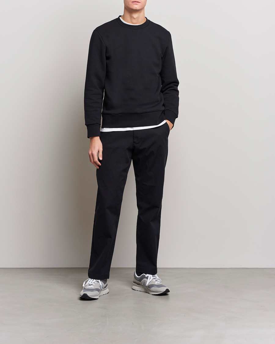 Homme | Pulls Et Tricots | A Day's March | Shaw Sturdy Fleece Sweatshirt Black