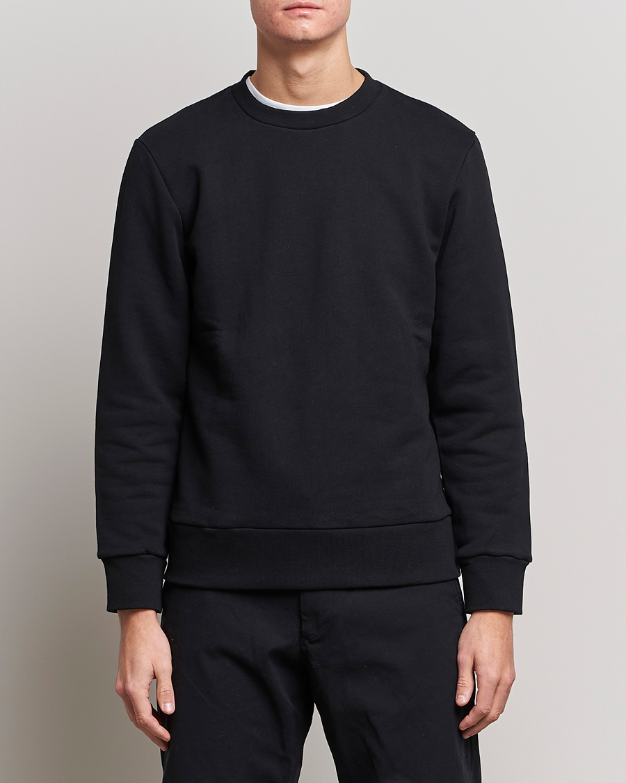 Homme | Soldes Vêtements | A Day's March | Shaw Sturdy Fleece Sweatshirt Black