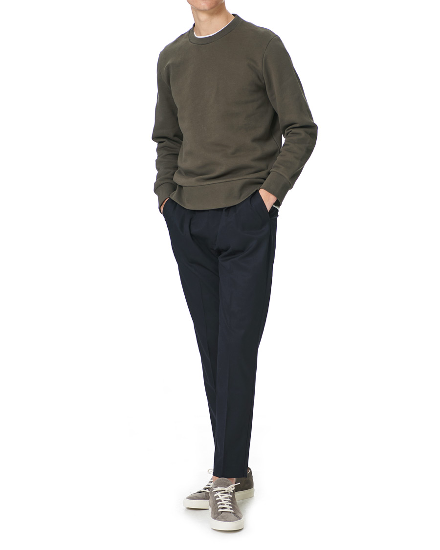 Homme | Pulls Et Tricots | A Day's March | Shaw Sturdy Fleece Sweatshirt Olive