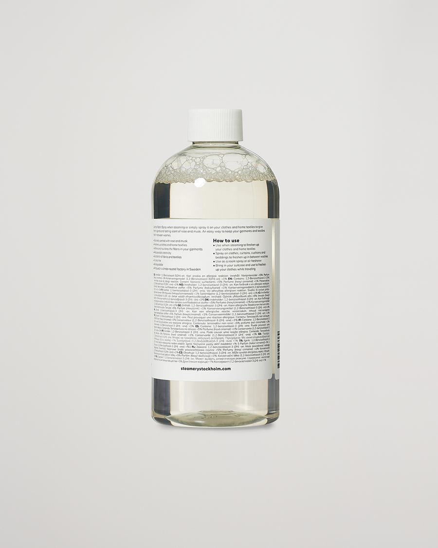 Homme | Entretien Des Vêtements | Steamery | Fabric Spray Rose & Musk 500ml