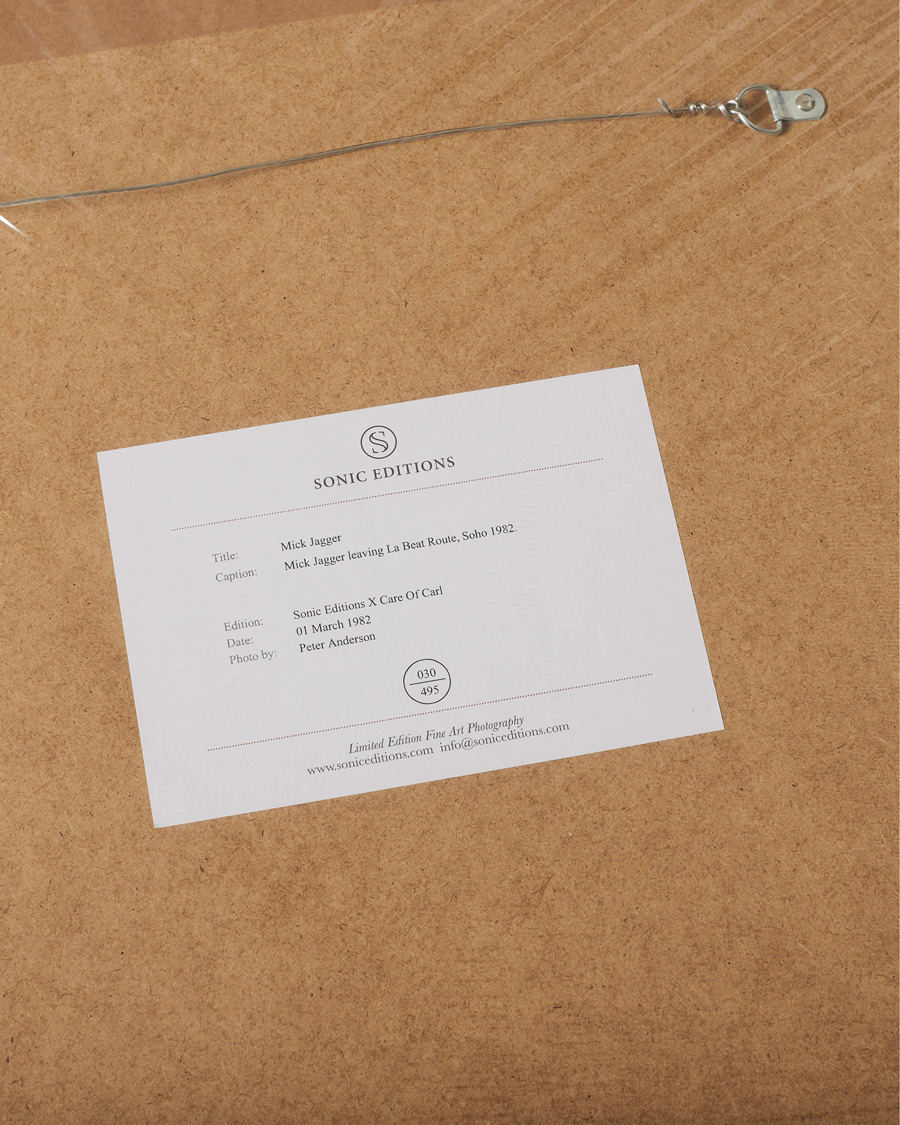 Homme | Idées de cadeaux de Noël | Sonic Editions | Mick Jagger