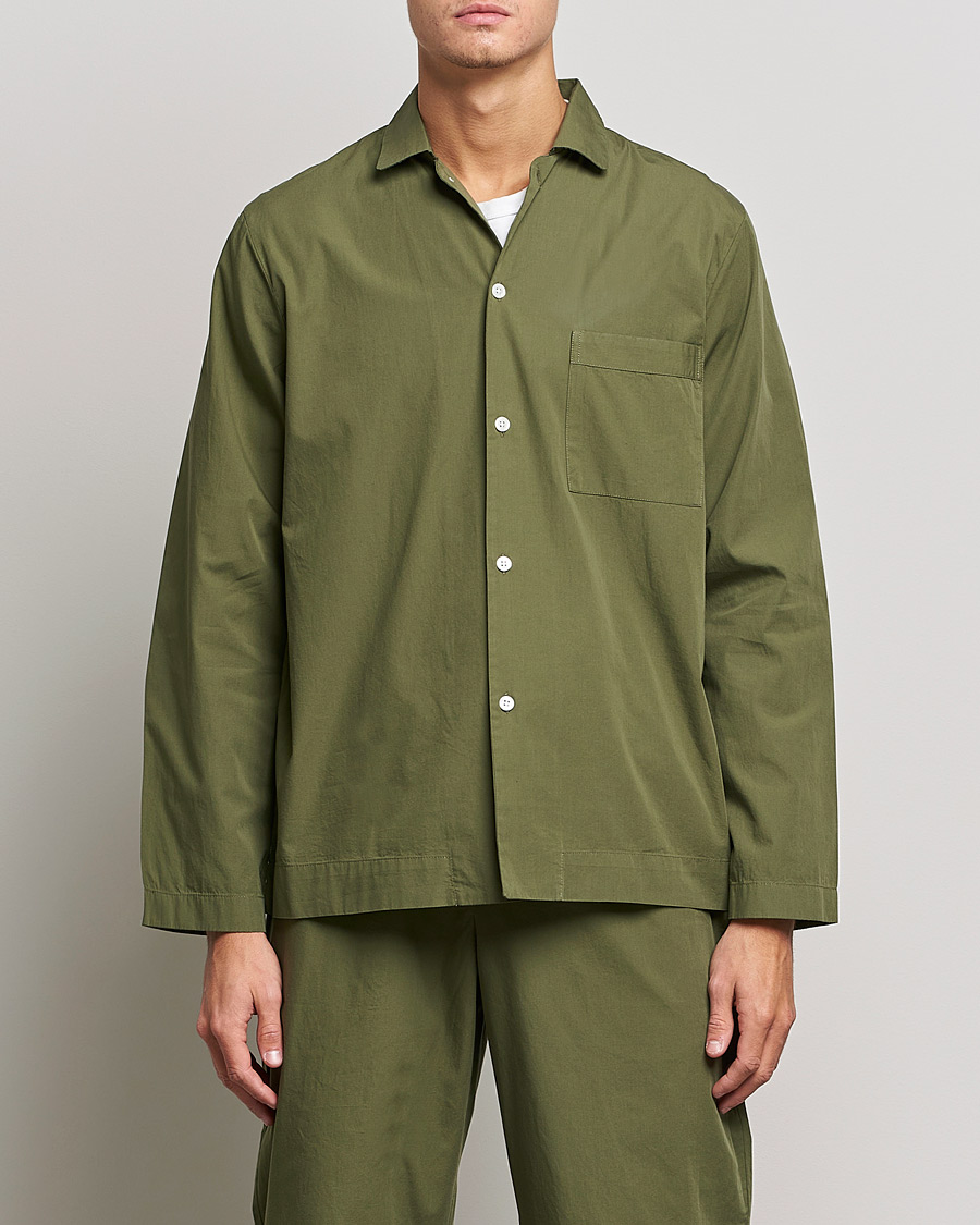 Homme | Peignoirs Et Pyjamas | Tekla | Poplin Pyjama Shirt Willow