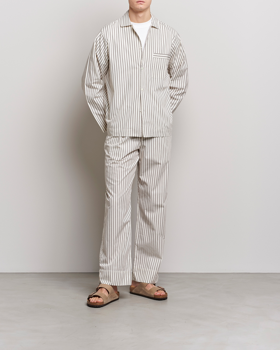 Homme | Peignoirs Et Pyjamas | Tekla | Poplin Pyjama Pants Hopper Stripes