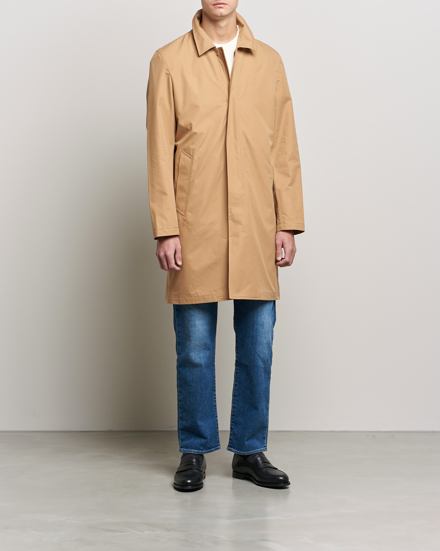 Homme | Manteaux Et Vestes | Private White V.C. | Unlined Cotton Ventile Mac Coat 3.0 Warm Sand