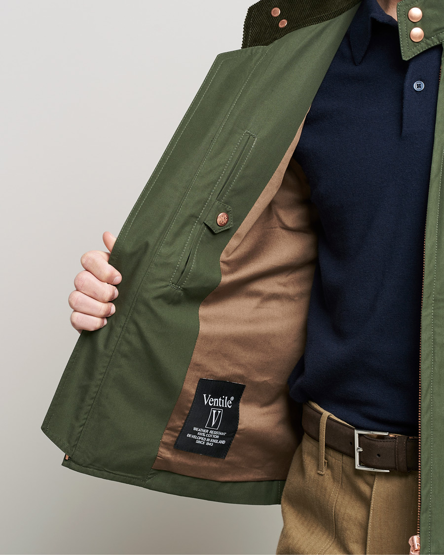 Homme | Manteaux Et Vestes | Private White V.C. | Ventile Harrington Jacket 3.0 Olive