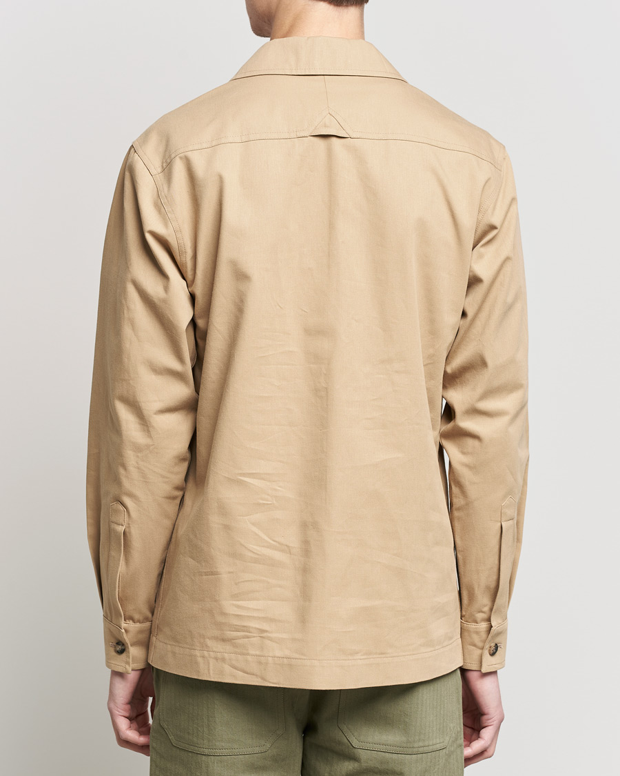 Homme | Chemises | Private White V.C. | Half Zip Pullover Sand
