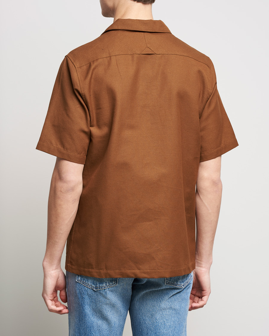 Homme | Chemises | Private White V.C. | 3 Pocket Cruiser Shirt Cinnamon