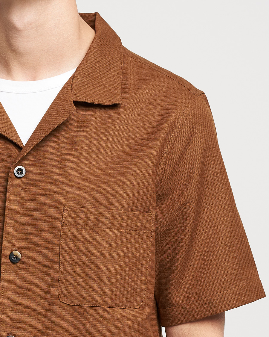 Homme | Chemises | Private White V.C. | 3 Pocket Cruiser Shirt Cinnamon
