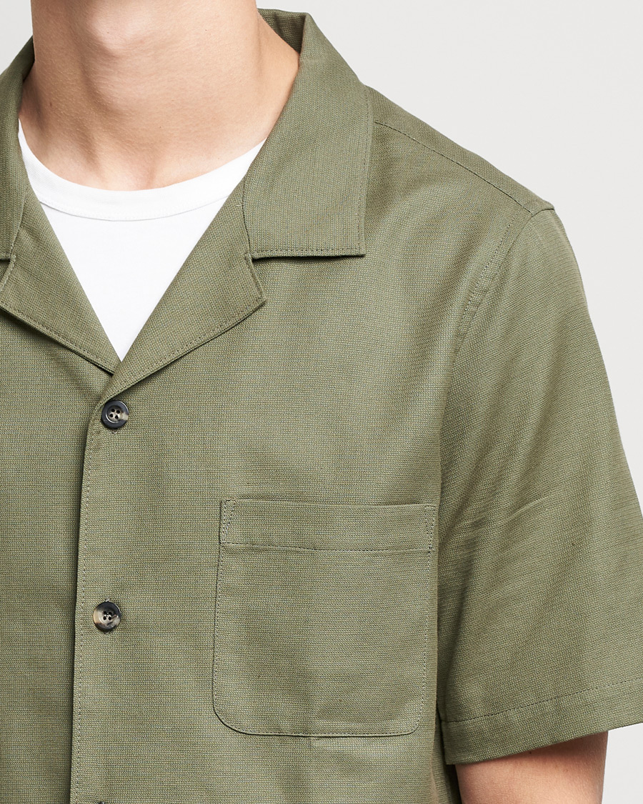Homme | Chemises | Private White V.C. | 3 Pocket Cruiser Shirt Olive