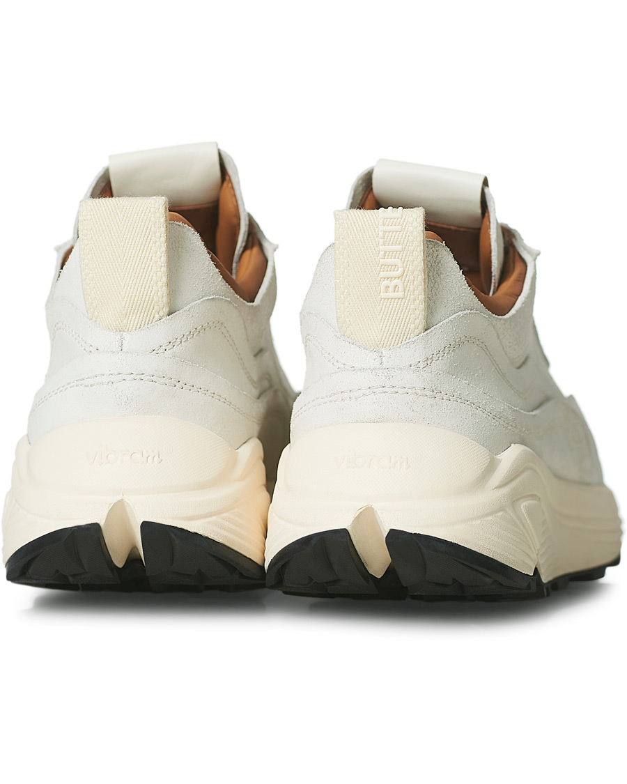 Homme | Buttero Vinci Bianchetto Leather Running Sneaker Off White | Buttero | Vinci Bianchetto Leather Running Sneaker Off White