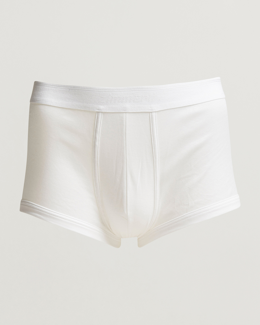 Homme | Sous-Vêtements Et Chaussettes | Zimmerli of Switzerland | Mercerized Cotton Boxer Briefs White