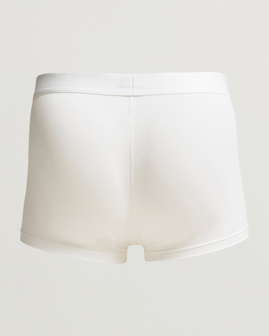 Homme | Sous-Vêtements Et Chaussettes | Zimmerli of Switzerland | Micro Modal Boxer Briefs White
