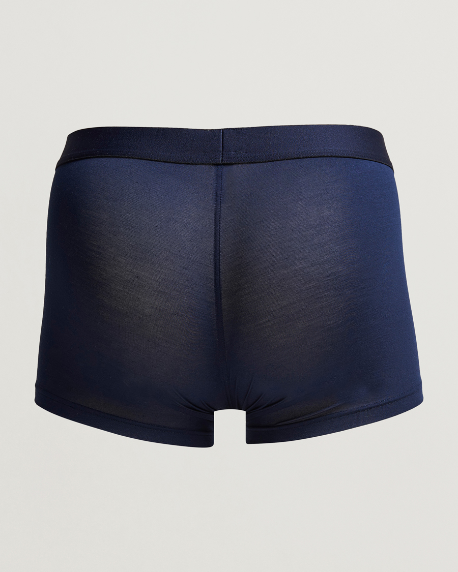 Homme | Sous-Vêtements Et Chaussettes | Zimmerli of Switzerland | Micro Modal Boxer Briefs Navy