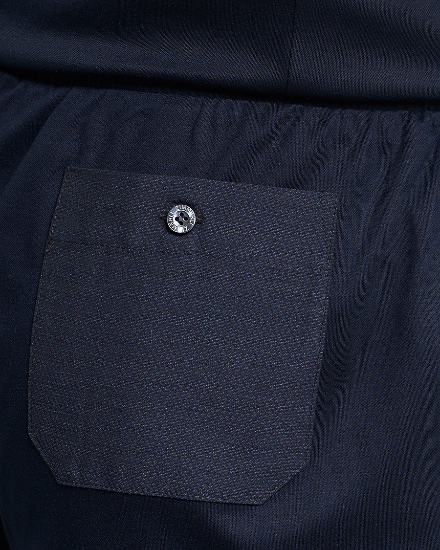 Homme | Peignoirs Et Pyjamas | Zimmerli of Switzerland | Cotton/Modal Loungewear Shorts Midnight