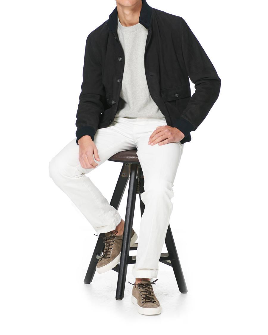 Homme | Buttero Suede Sneaker Taupe | Buttero | Suede Sneaker Taupe