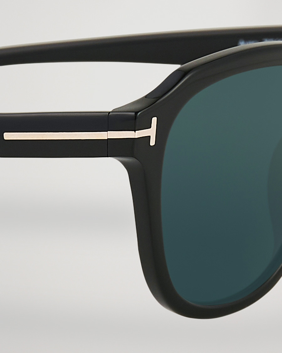 Homme | Lunettes De Soleil | Tom Ford | Avery Sunglasses Shiny Black/Blue