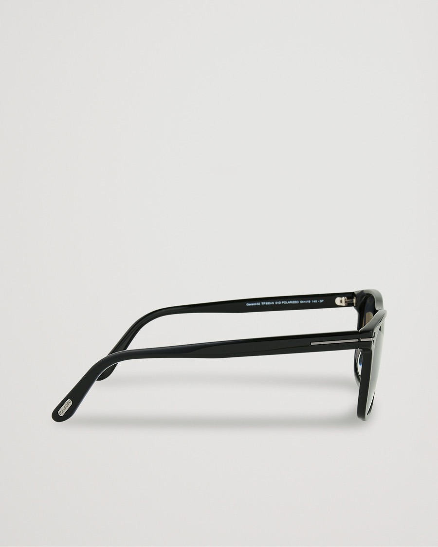 Homme | Lunettes De Soleil | Tom Ford | Gerard Polarized Sunglasses Shiny Black/Smoke