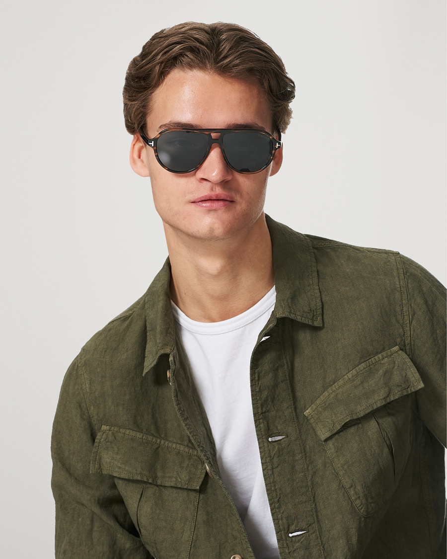 Homme | Tom Ford Jeffrey Sunglasses Havana | Tom Ford | Jeffrey Sunglasses Havana