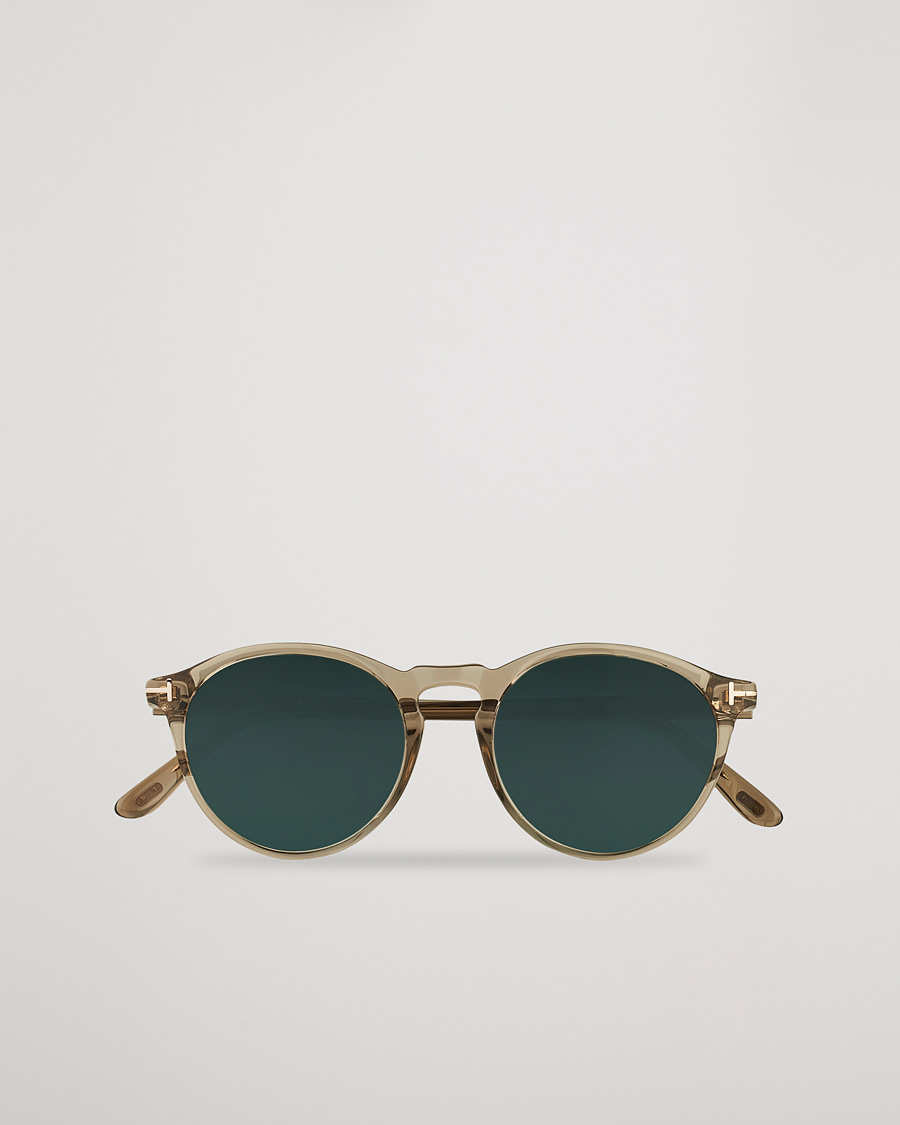 Homme | Lunettes De Soleil | Tom Ford | Aurele Sunglasses Shiny Beige/Blue