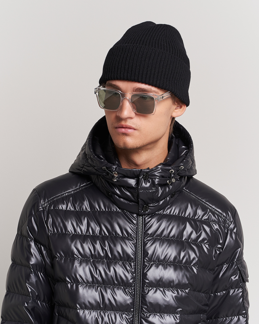 Homme | Moncler Lunettes Arcsecond Sunglasses Crystal/Green Mirror | Moncler Lunettes | Arcsecond Sunglasses Crystal/Green Mirror