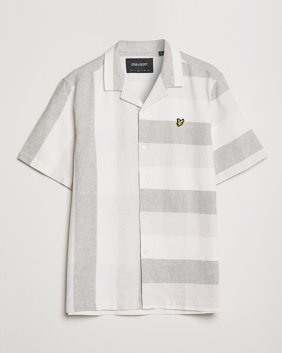 Homme | Chemises | Lyle & Scott | Artisinal Resort Short Sleeve Shirt Off White