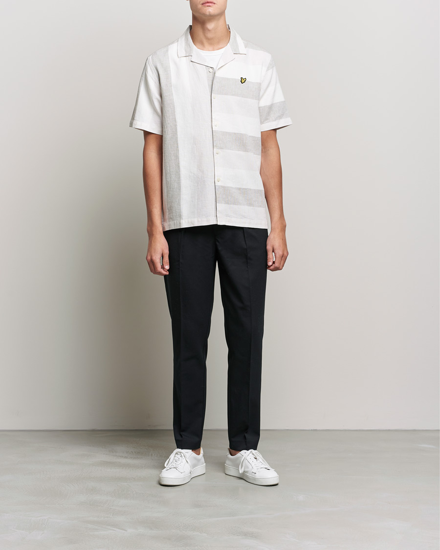 Homme | Chemises | Lyle & Scott | Artisinal Resort Short Sleeve Shirt Off White