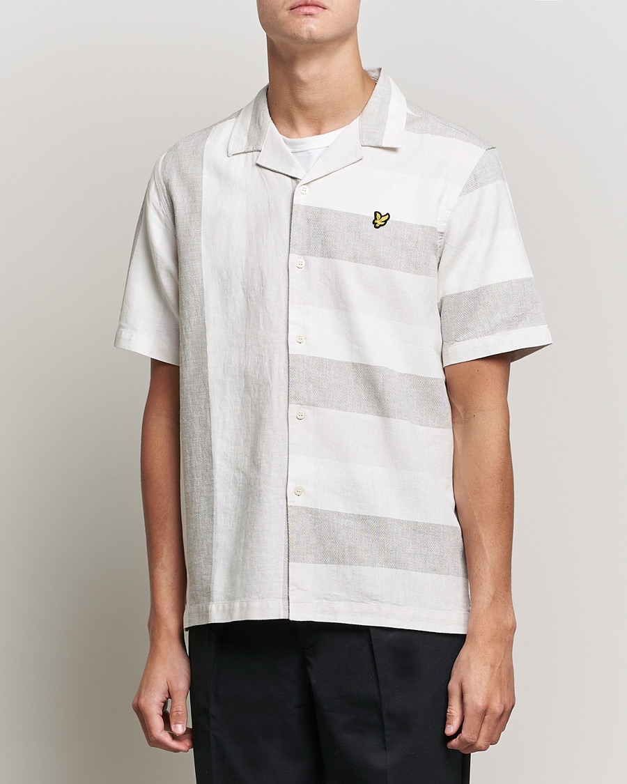 Homme | Chemises | Lyle & Scott | Artisinal Resort Short Sleeve Shirt Off White