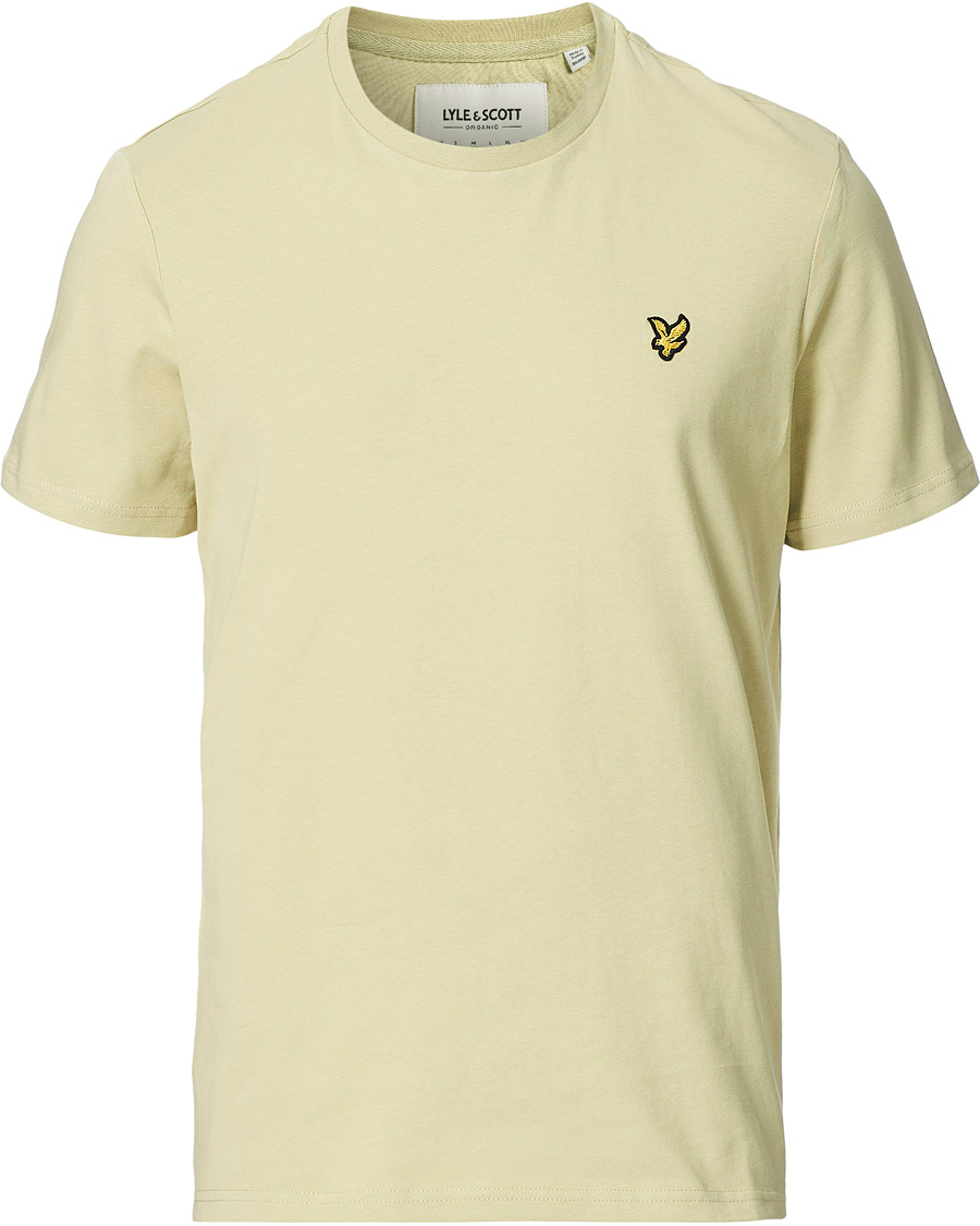 Homme | T-shirts | Lyle & Scott | Crew Neck Tee Natural Green