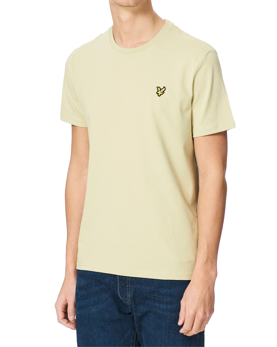 Homme | T-shirts | Lyle & Scott | Crew Neck Tee Natural Green