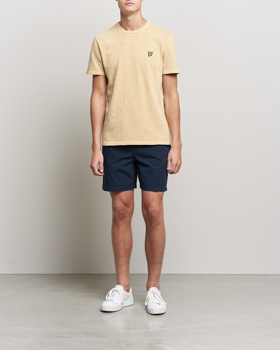 Homme | T-shirts | Lyle & Scott | Cotton Slub T-shirt Gold Haze