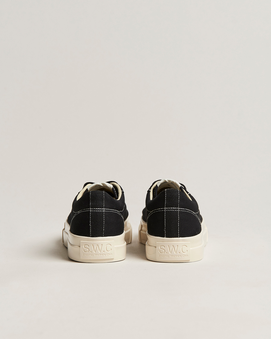 Homme | Baskets | Stepney Workers Club | Delllow Canvas Sneaker Black